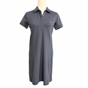 NWT Lole Cross Court Dress Womens Small Blue Anchor Short‎ Sleeve Polo